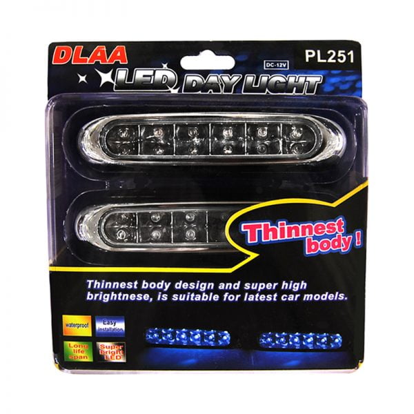 Προβολείς Ίνοχ DAYLIGHT LED Μπλε 12V