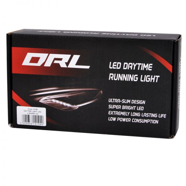 Φώτα Μέρας LED L-SHAPE 12V